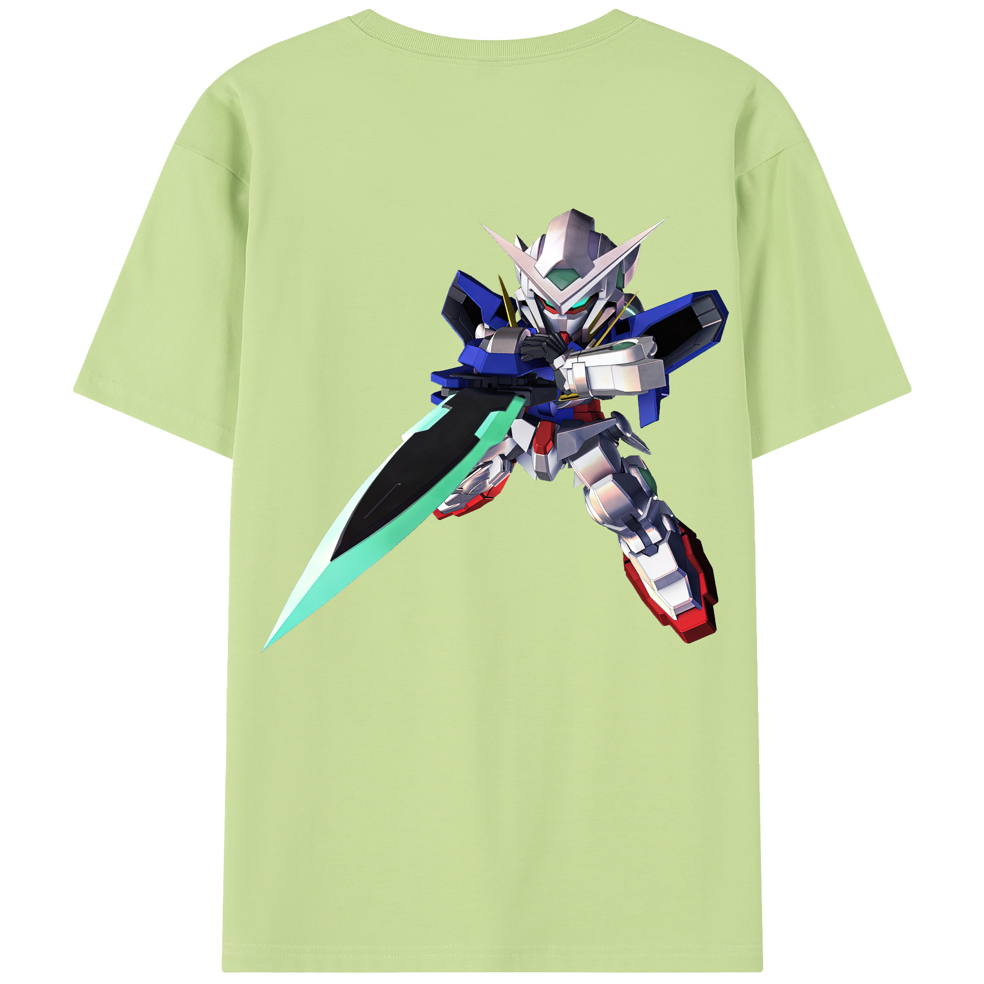 （画像用） 機動戦士ガンダム Mobile Suit Gundam 綿100％半袖Tシャツ（背面プリント）